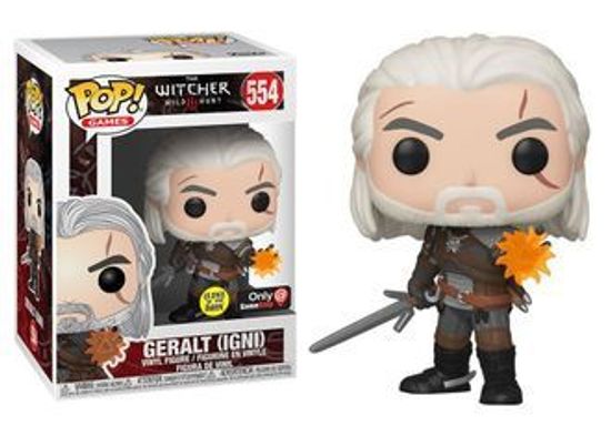 Фигурка Funko POP! Vinyl: Games: Witcher: Geralt (GW) (Exc) 45039