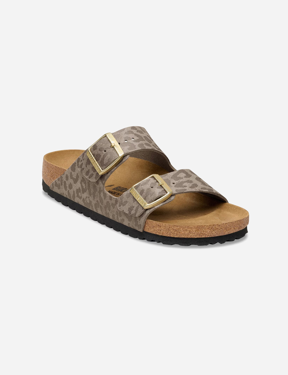 Birkenstock Arizona Sandals W "Leo Grey Taupe"
