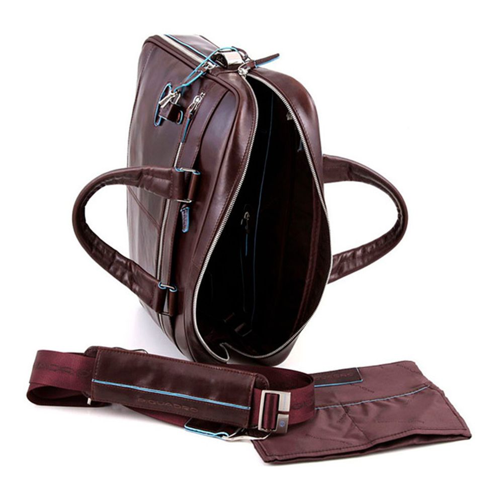 Сумка мужская Piquadro Blue Square коричневая телячья кожа (CA2849B2/MO)