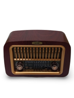 Радиоприемник в ретро стиле+MP3 плеер, Bluetooth TWS NS-6656BT