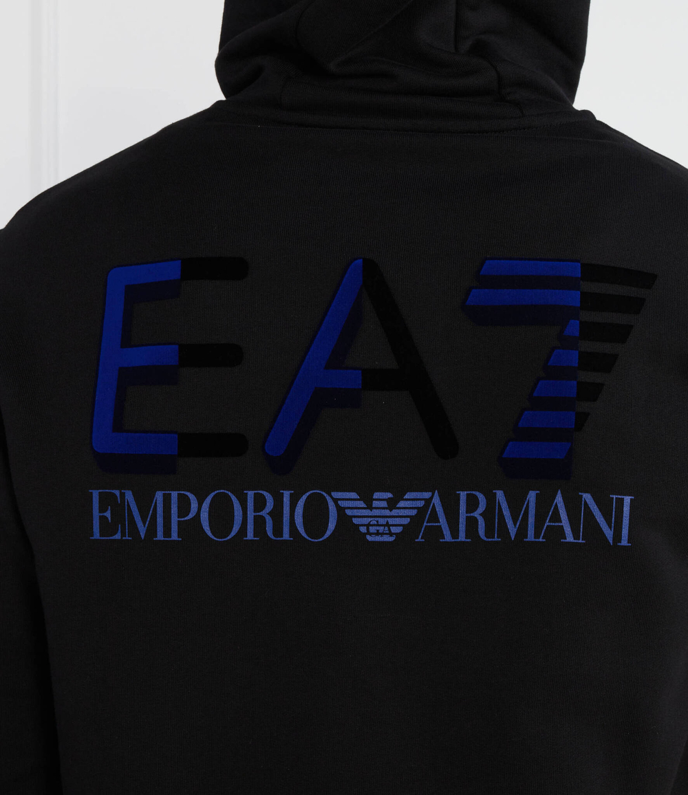 Худи EA7 - черный(6RPM10 PJRJZ)