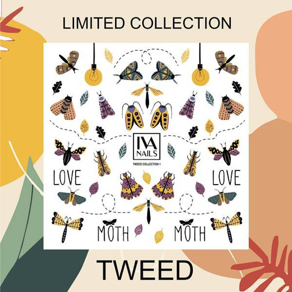 Слайдер-дизайн Tweed №1 IVA NAILS