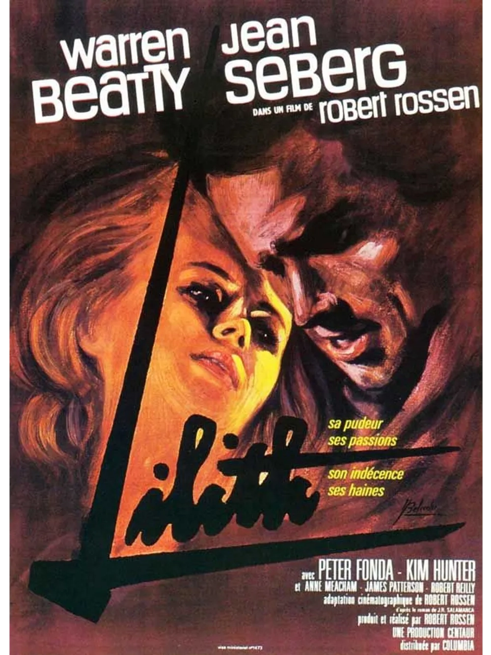 Лилит (1964) (DVD-R)