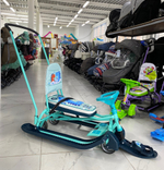 Снегокат «Тимка спорт 6» с динозавриком (арт. ТС6/Д)