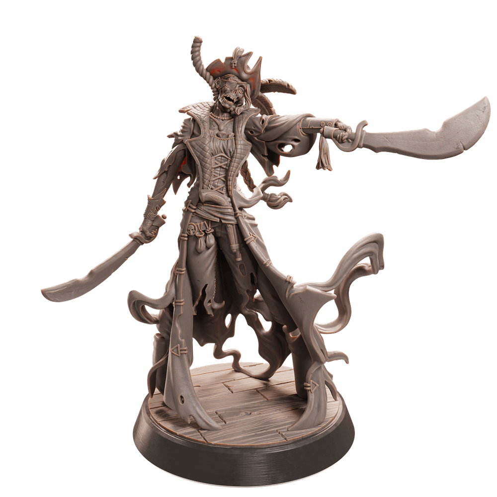 Завистливая буря Envious Tempest Миниатюры 32-56-75мм (Нет / 56mm / Hanged Quartermaster)