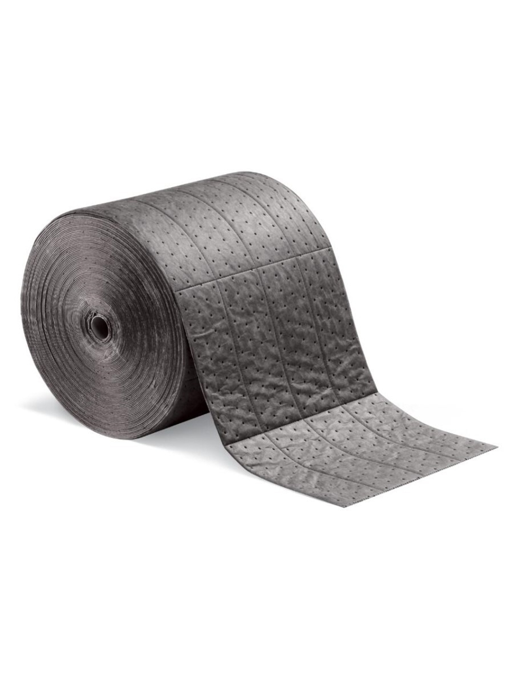 Впитывающий мат 38 см х 45,7 м (секции 9,5 см х 25,4 см), сильные нагрузки, серый цвет, 1 рул.