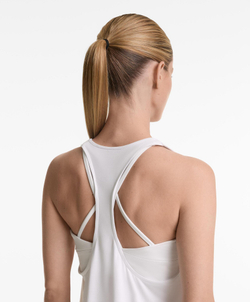 Oysho Топ из смесового модала на бретелях, белый