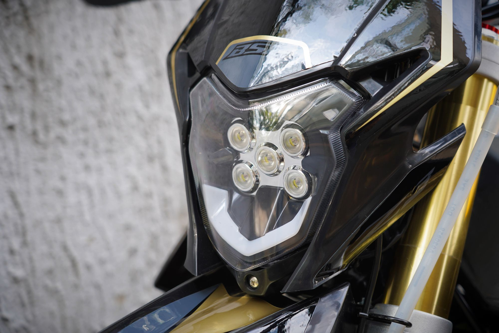 Кроссовый мотоцикл BSE Z3 21/18 Gold Black (130)