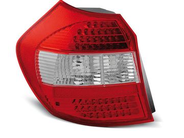Задние фонари Bmw 1 E81/E87 red white led