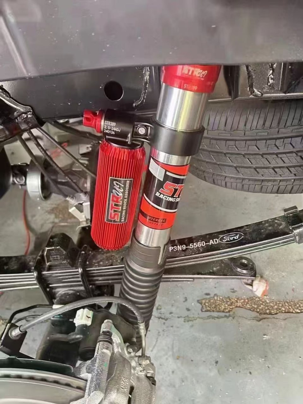 Ford Ranger T6.2 (2022—2025) лифт-комплект регулируемой подвески +2" STR ST8000