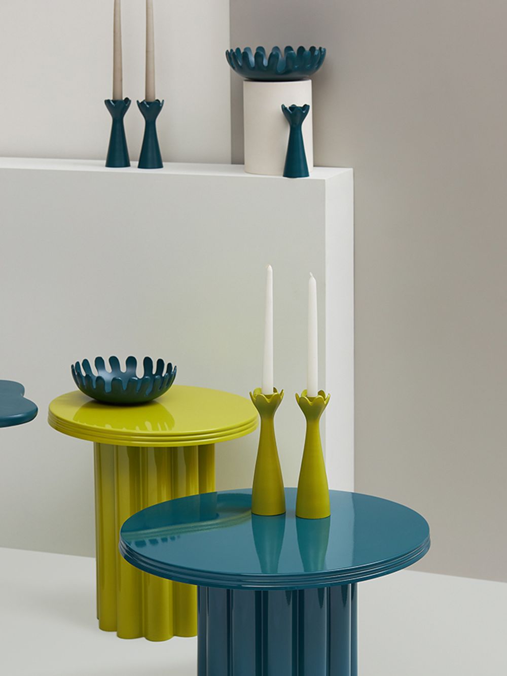 Подсвечник Laminaria, 15 см, глубоководный