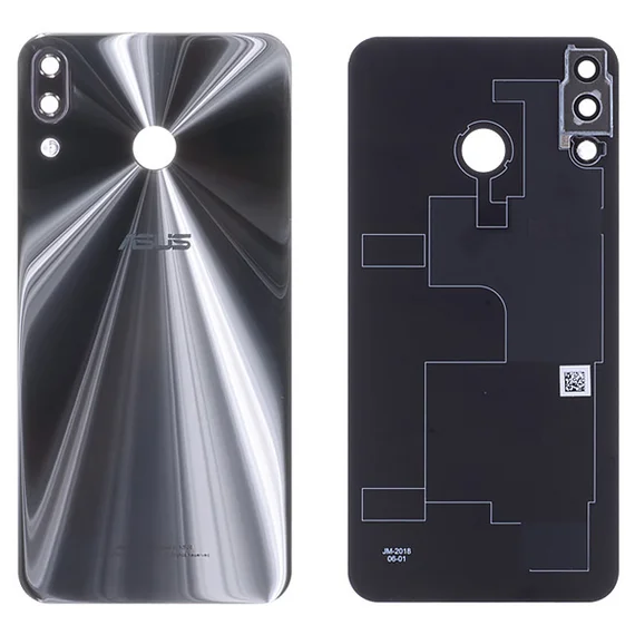 Задняя крышка для Asus ZE620KL (со стеклом камеры) (Silver)