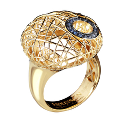 Кольцо с Сапфирами, R0260-8/2