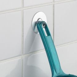 Крючки СИЛА SH5-R4S-24 на силиконовом креплении D5 см серебро 4 шт. нагрузка до 1 кг | Сила