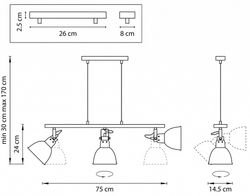 Подвесной светильник Lightstar Acrobata 761130