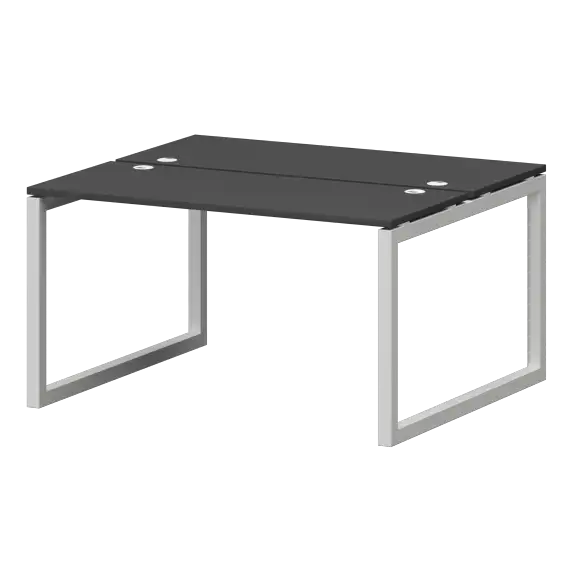 Бенч двойной на металлокаркасе СМС2-О-12К.120.Пр50  1200x1236x750 Смарт