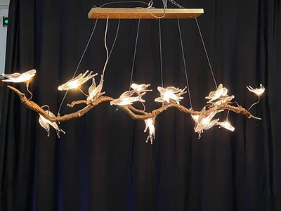 люстра Voa Branch Copper L120