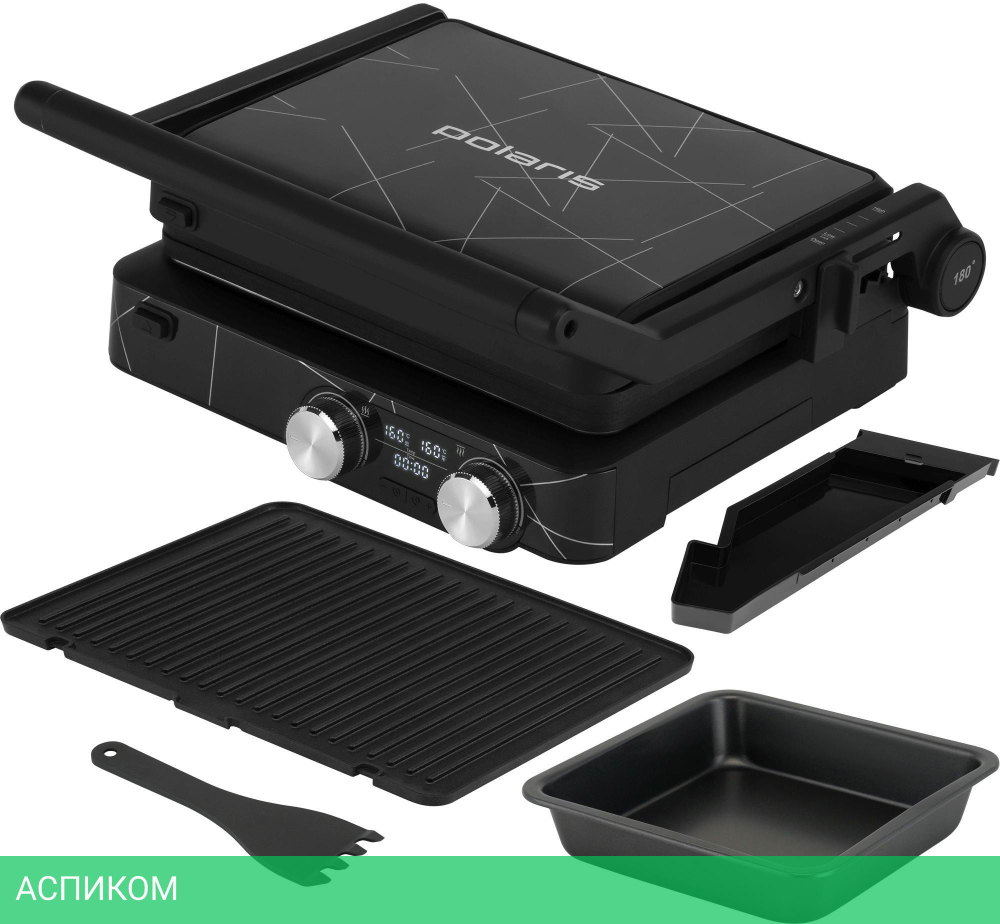 Электрогриль Polaris PGP 2502 черный