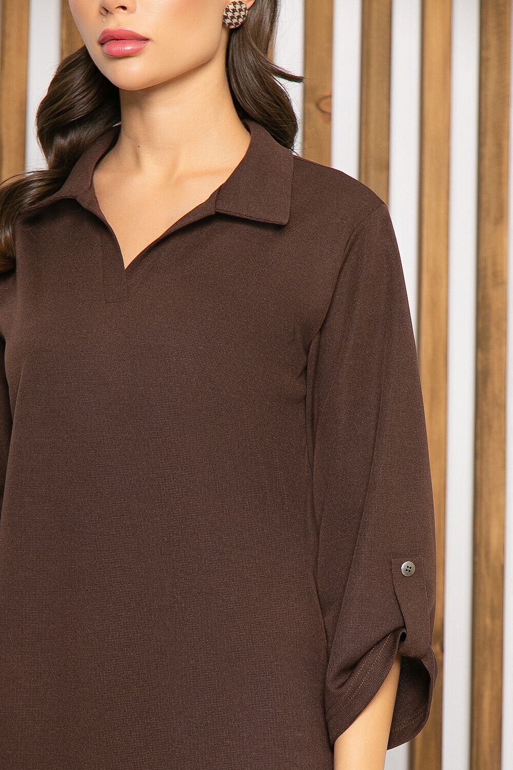 Платье "Бонита" (шоколад) П4824 LT Collection