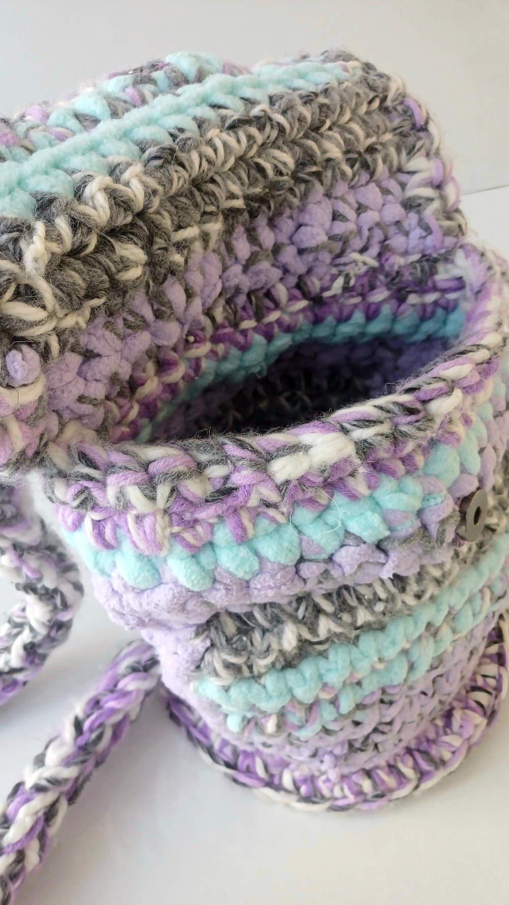 Рюкзак женский вязаный