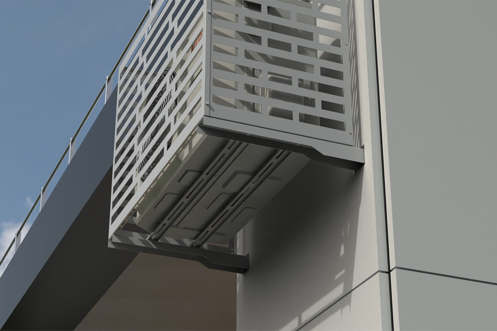 Корзина для кондиционера KDK/F/M4"Точка-Тире" 1300x1050x650