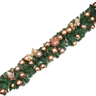 Гирлянда хвойная «Сказочное чудо» 1,8 м d=30 см, ПВХ, шампань (SST1950R-180)