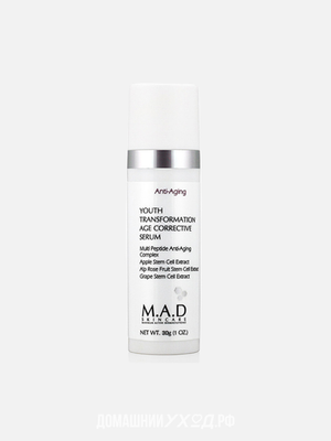 Корректирующая сыворотка для ухода за кожей Youth Transformation Age Corrective Serum, M.A.D. Skincare, 30 гр