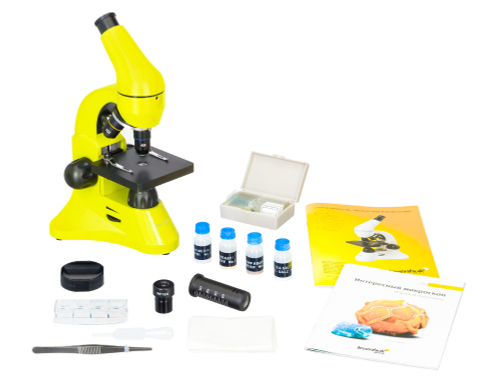 Микроскоп Levenhuk Rainbow 50L PLUS Лайм