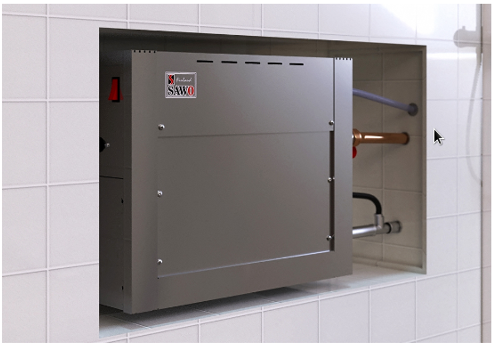 SAWO Парогенератор 7,5 кВт, пульт в комплекте, артикул STE-75-C1/3-V2