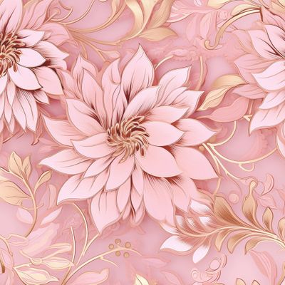 Розовые цветы