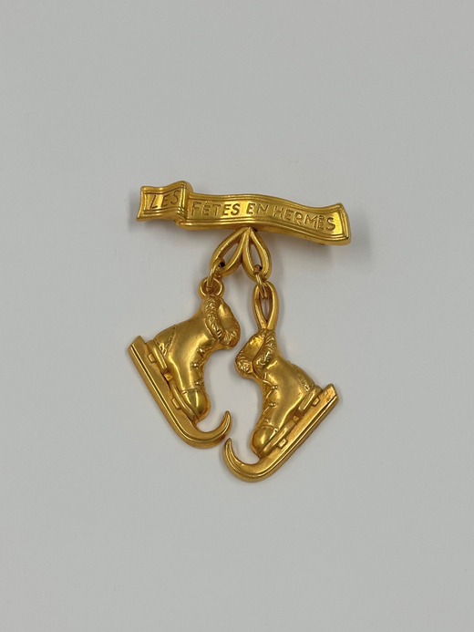 Брошь Hermes