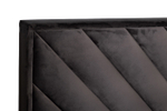 Кровать Milano Basic c подъем.мех.велюр серый Riv96 173*220*125