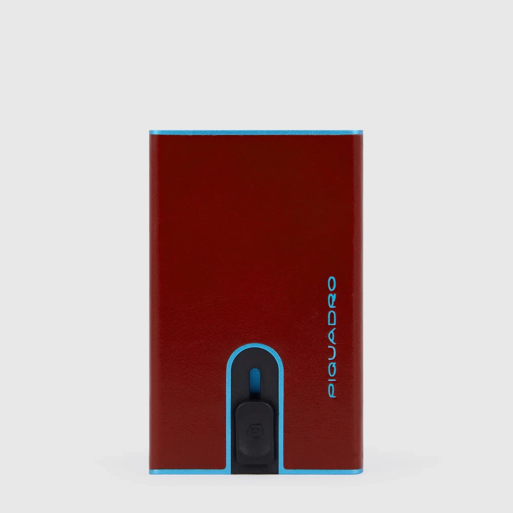 Чехол для карт Piquadro Blue Square/Ruggine