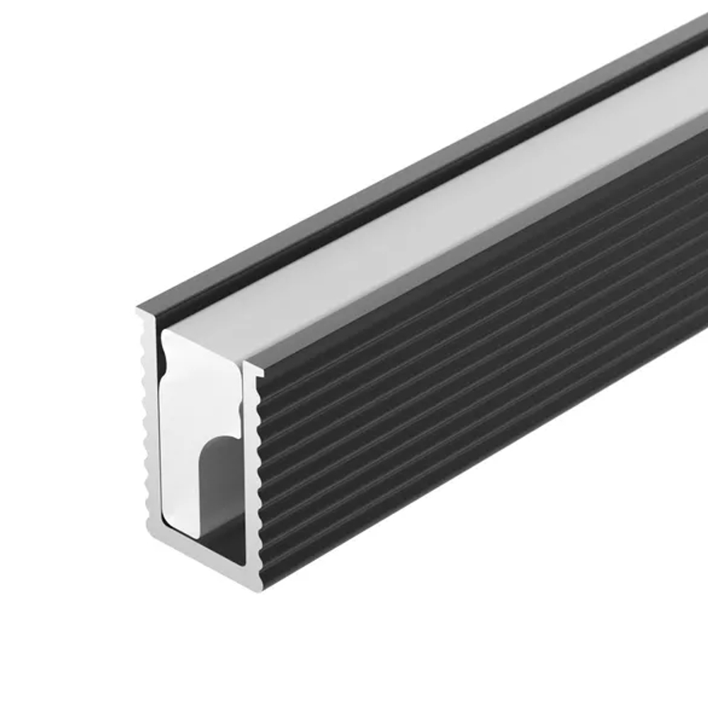 Профиль SL-MINI-6-H9-2000 ANOD BLACK (Arlight, Алюминий) 044082