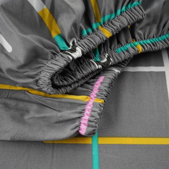 КПБ Dinara, Дуэт , 70х70, простыня 180х200х30 . DOMTEKC