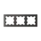 Рамка 3-м AtlasDesign универс. базальт SE ATN001403