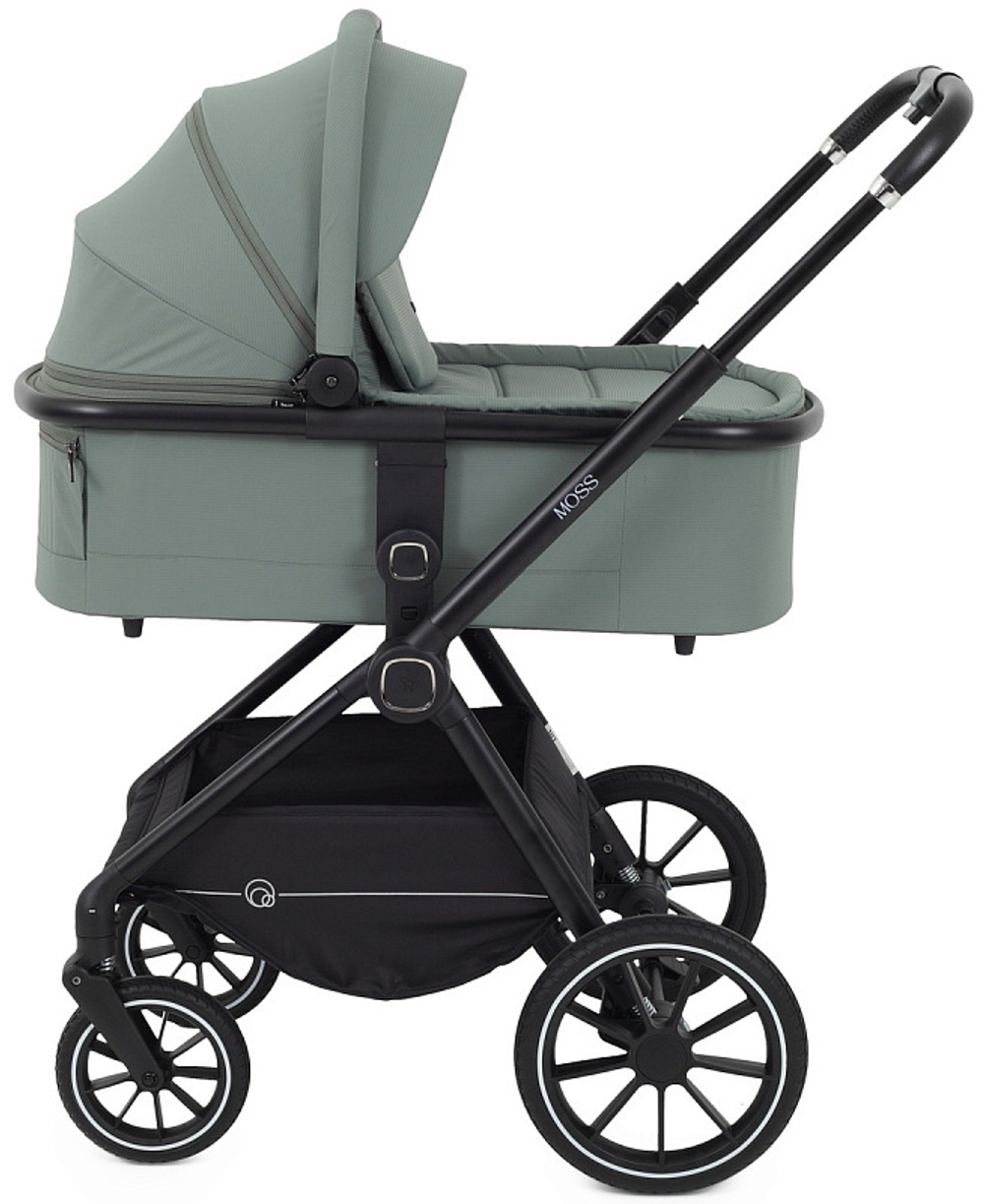 Детская коляска Rant Moss 3 в 1 с автокреслом Rant Cruise Black Green
