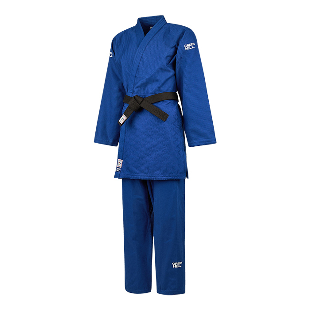 JSS-10212EU7 Кимоно Дзюдо SUPER одобрено IJF синее 2024