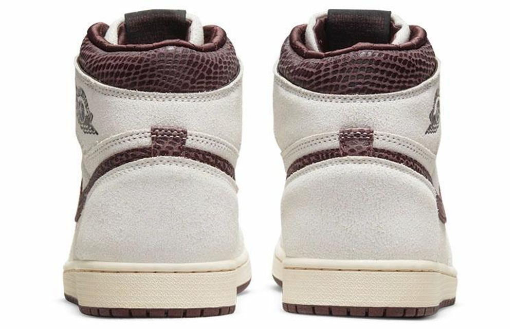 Кроссовки A Ma Manire X Jordan Air Jordan 1 Retro High Og Sp "Sail And Burgundy"