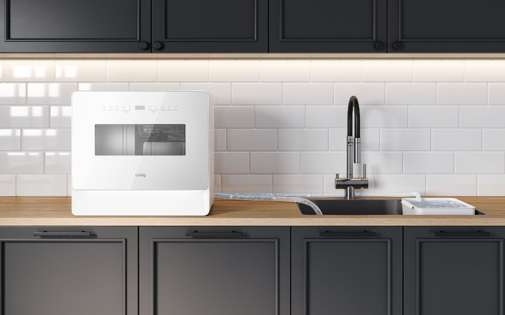 Компактная посудомоечная машина Korting KDF 26630 GW