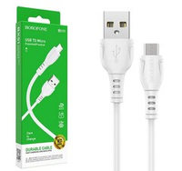 Кабель USB - Micro BOROFONE BX51 (белый) 1м