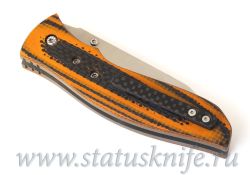 Нож Lightfoot Bull Whip BG42 G10 Orangeфотография - 9