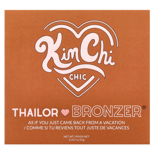 KimChi Chic Beauty, Thailor Bronzer®, 01, I Went To Malibu, 9 г (0,317 унции)