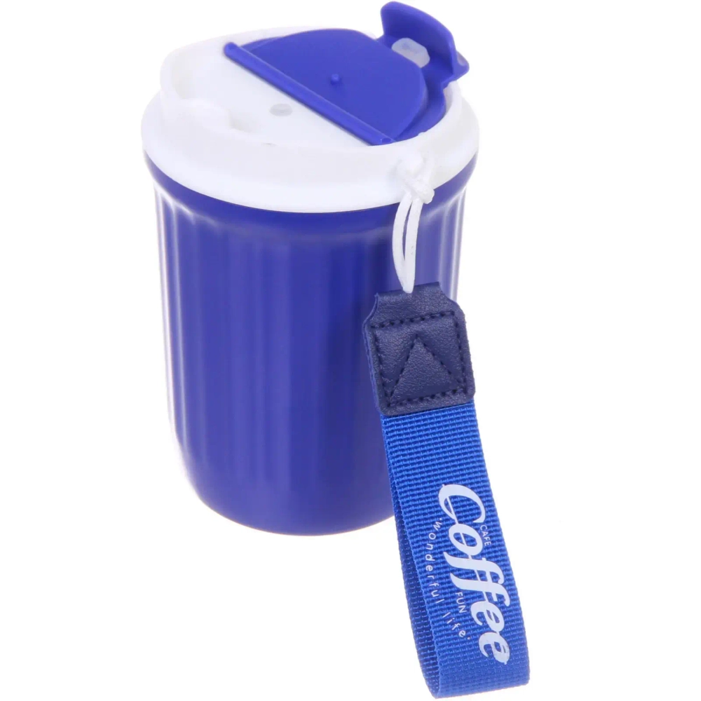 Термокружка 350мл «Coffee», цвет синий