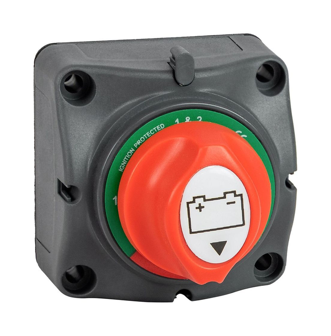 Выключатель массы "OFF-1-BOTH-2" (2 АКБ) 200А