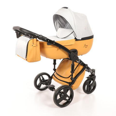 Детская коляска Junama Madena 3 в 1 (оранжевый)