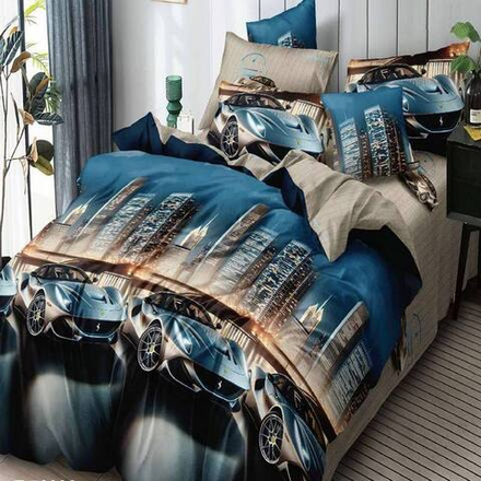 Комплект постельного белья "О. 72006", поплин, 100% хлопок.