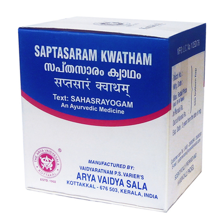 Саптасарам Кватхам Арья Вайдья Сала (Saptasaram Kwatham Arya Vaidya Sala), 100 таблеток