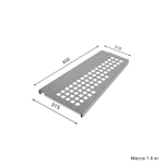 Металлическая полка IF скошенная
