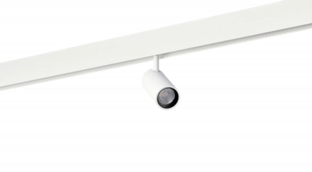 Светодиодный светильник Alpha для SPACE Track system 10Вт, D45xL100 мм, 865Лм, 36°, 4000К, недиммируемый, Ra>90, белый, черный отражатель и задняя крышка